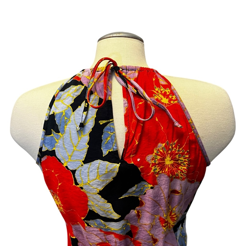 LOFT Petites Full Bloom Romper Jumpsuit Shorts, MP, Floral/Multi - Picture 12 of 15